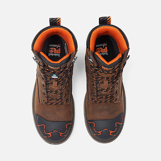 Botte de travail impermable Magnitude 8Inch  embout en composite pour hommes TBL Brun Magnitude ALT2