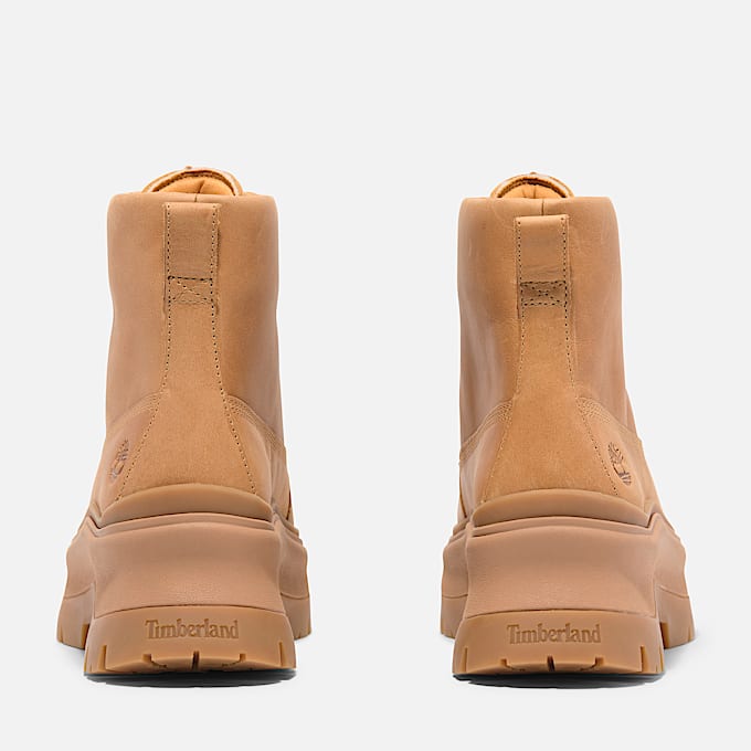 Womens Roxie Lane Mid LaceUp Boot TBL Wheat FullGrain ALT5