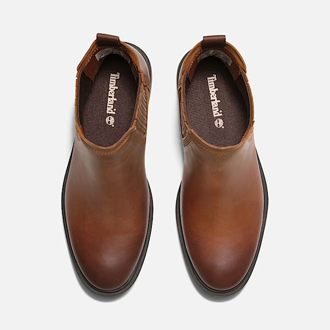 Womens Brimfield Mid Chelsea Boot TBL Brown FullGrain ALT2