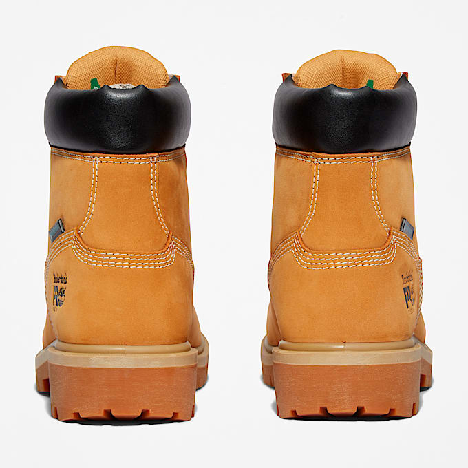 Womens Direct Attach 6 Steel Toe Waterproof Work Boot TBL Wheat ALT5