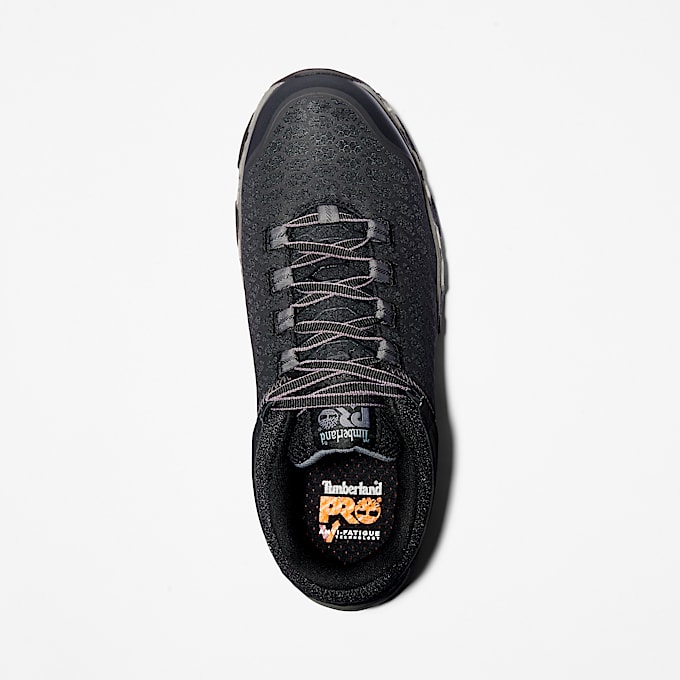 Mens Timberland PRO Powertrain Sport Alloy Toe Work Sneaker TBL Black ALT2