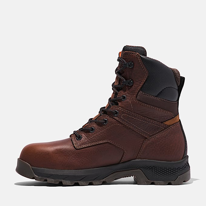 Mens TiTAN EV 8 Composite Toe Waterproof Work Boot TBL Teak Brown ALT6