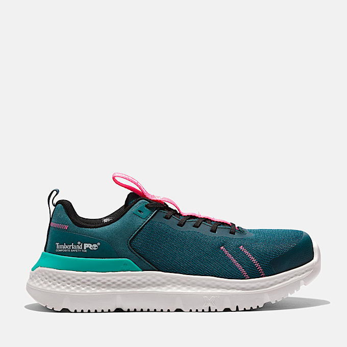 Womens Setra Composite Toe Work Sneaker TBL GreenTealPink HERO