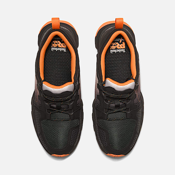 Mens Timberland PRO Powertrain EV CompToe Athletic Work Sneaker TBL GreyOrange ALT2