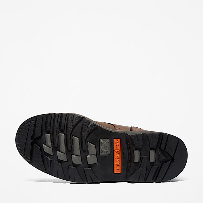 Mens Timberland PRO Pit Boss 6 SteelToe Work Boot TBL Brown ALT3