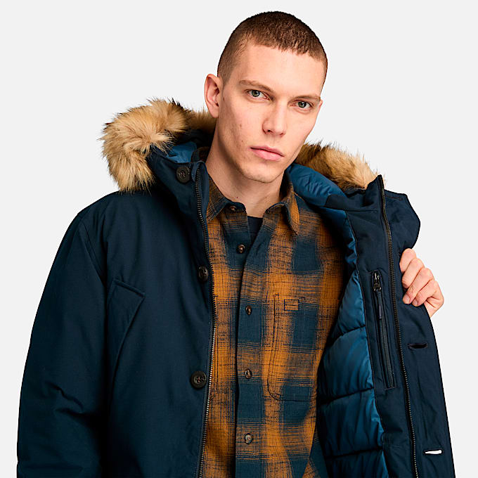 Mens Scar Ridge Waterproof Parka TBL Dark Sapphire ALT2