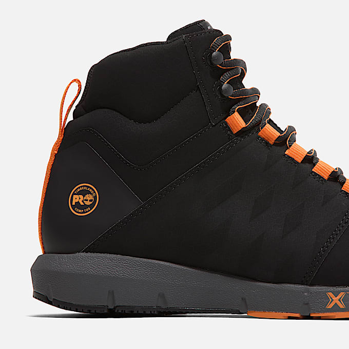 Mens Timberland PRO Radius CompToe Work Sneaker TBL Black ALT7