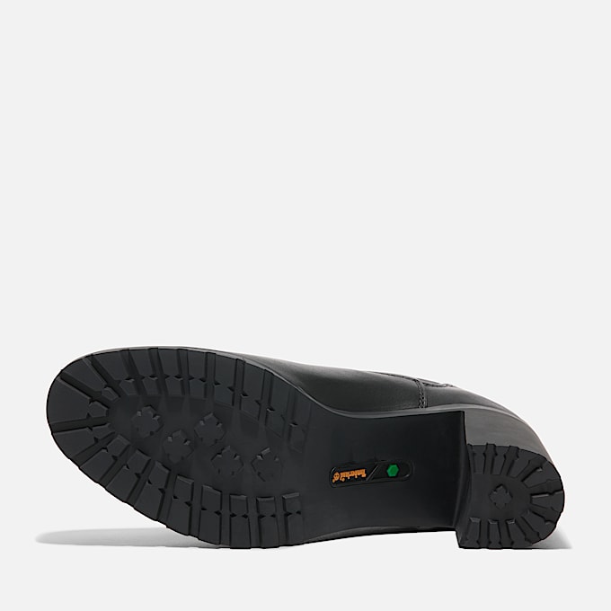 Botas Allington Mid Chelsea para mujer TBL Piel de grano entero Negro ALT3