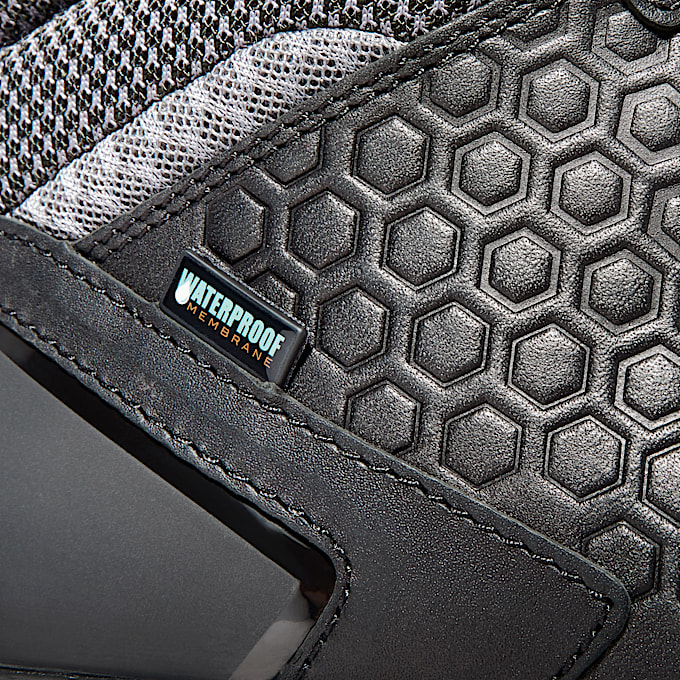 Sneaker de trabajo para hombre Reaxion Waterproof CompToe TBL NegroGris ALT6