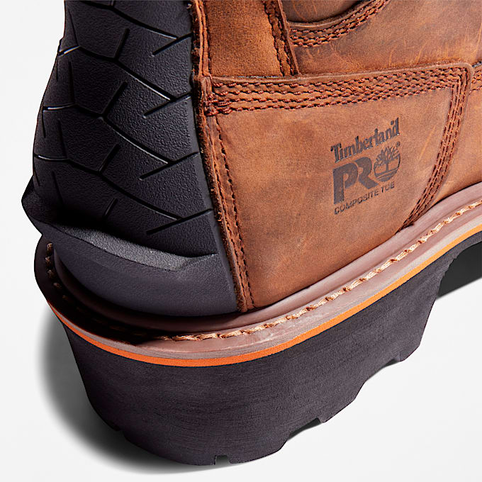 Mens Evergreen Logger Composite Toe Waterproof Work Boot TBL Brown ALT6