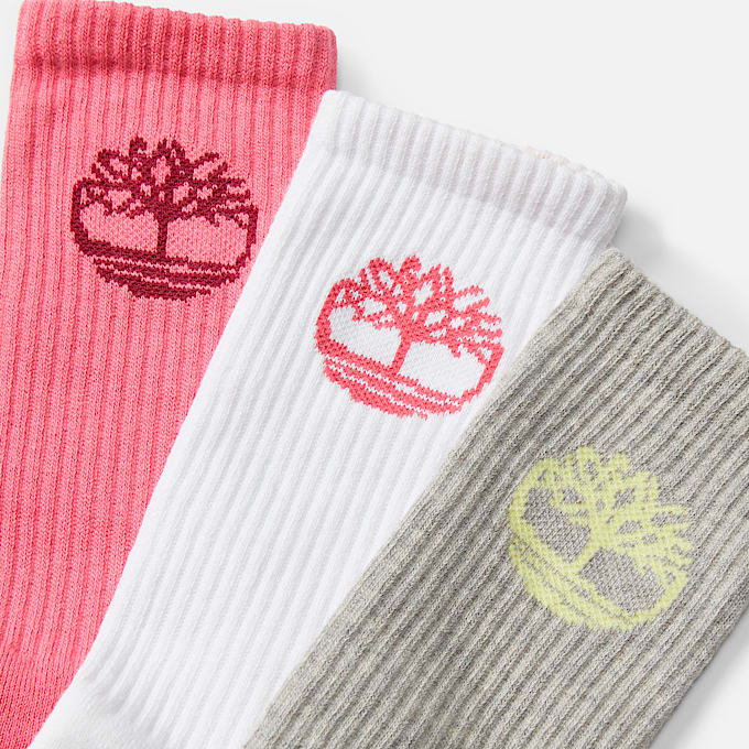 3-Pack Bowden Crew Sock With Tree Logo
