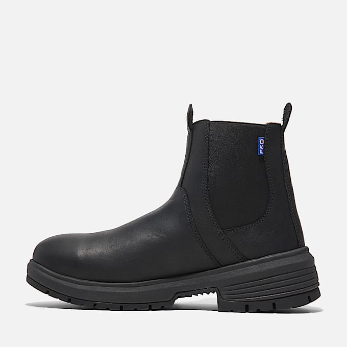 Womens Timberland PRO Birchline 6 CompToe Work Boot TBL Blackout FullGrain ALT6