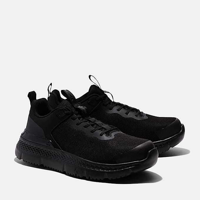 Mens Setra Composite Toe Work Sneaker TBL Black ALT4