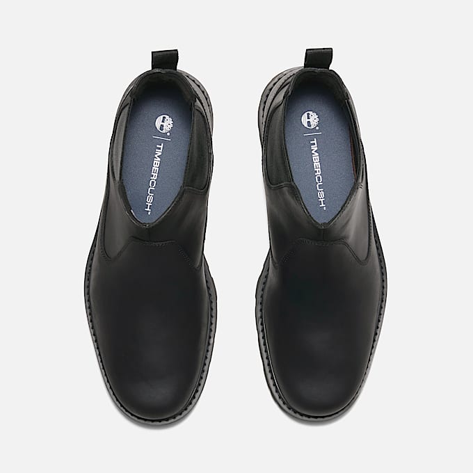 Mens Britton Road Chelsea Boot TBL Black FullGrain ALT2