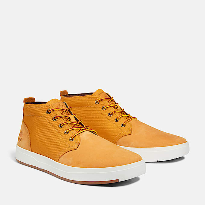 Mens Davis Square Sneaker TBL Wheat ALT4