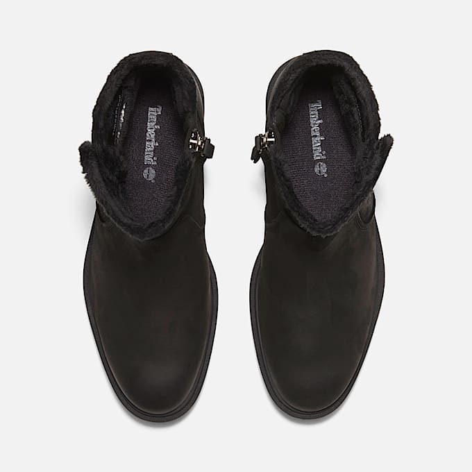 Botte lacée Brimfield chaudement doublée à tige mi-haute pour femmes