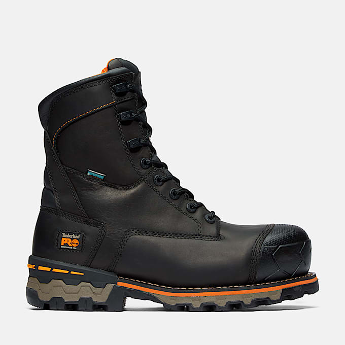 Mens Boondock CSA 8 Composite Toe Waterproof Insulated Work Boot TBL Black HERO