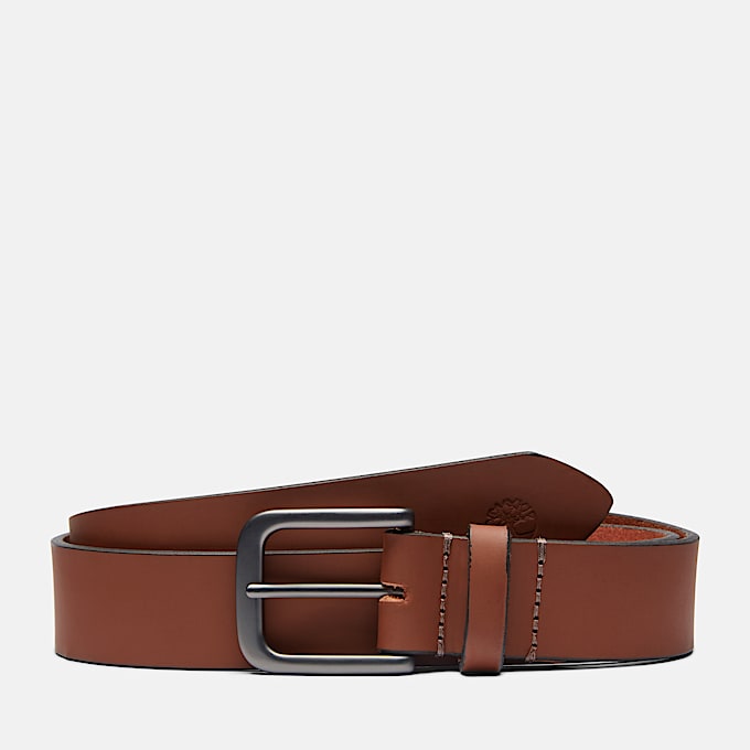 Mens 35MM Classic Jean Belt TBL Brown HERO