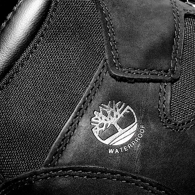 Mens 6Inch Waterproof Field Boot TBL Black Nubuck ALT6