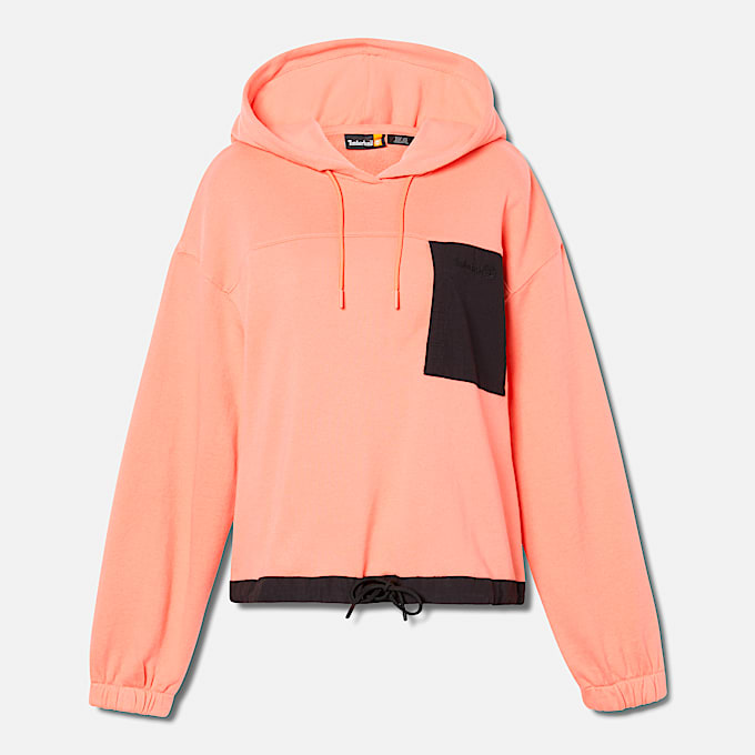 Hoodie MixedMedia para mujer TBL Rosa concha ALT10