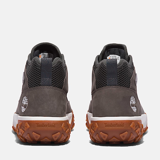 Mens GreenStride Motion 6 Mid LaceUp Sneaker TBL Medium Grey ALT5