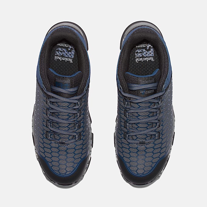 Sneakers de trabajo Timberland PRO Powertrain Sport para hombre TBL GrisAzul marino ALT2