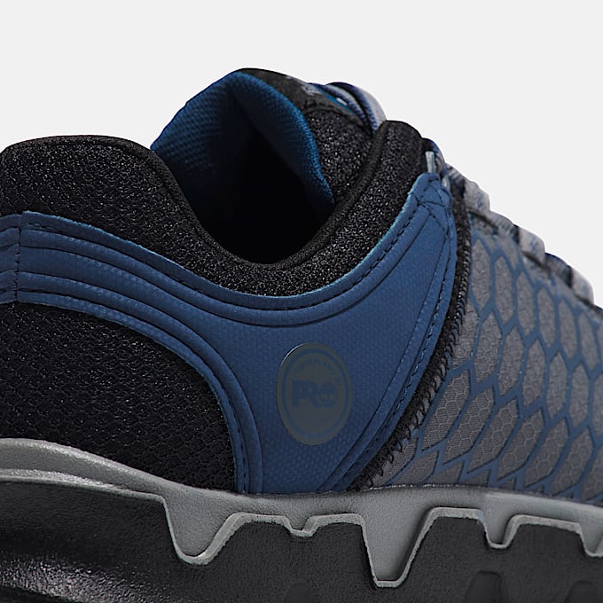 Sneakers de trabajo Timberland PRO Powertrain Sport para hombre TBL GrisAzul marino ALT7