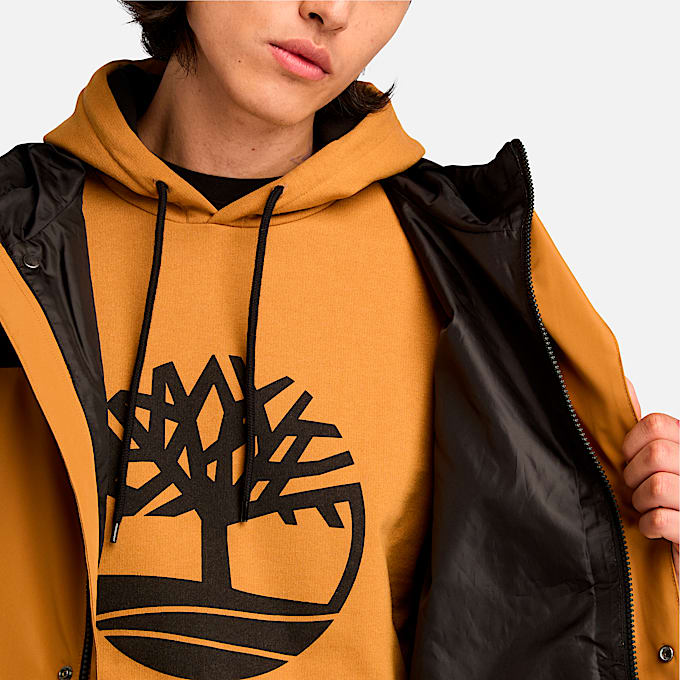 Manteau rsistant  leau pour hommes TBL BlNoir ALT2