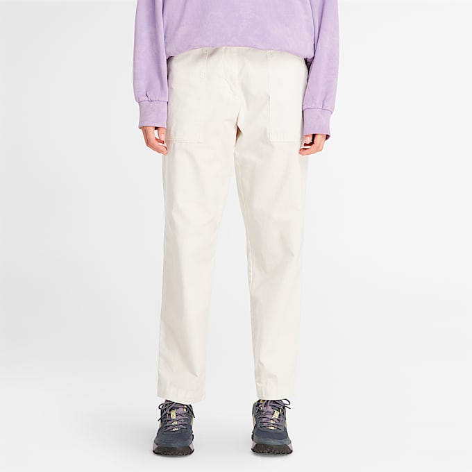 Womens Utility Fatigue Pant TBL Vintage White HERO