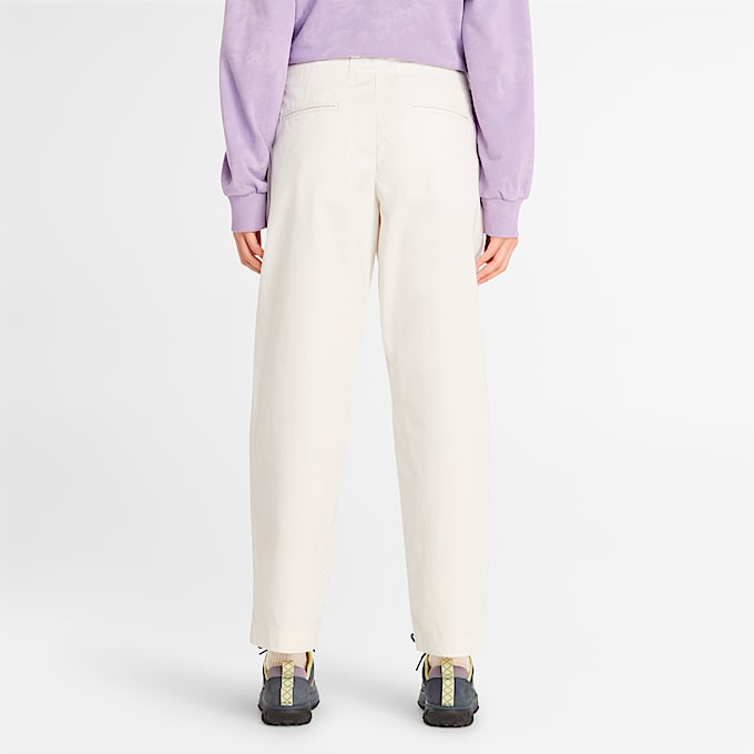 Womens Utility Fatigue Pant TBL Vintage White ALT9