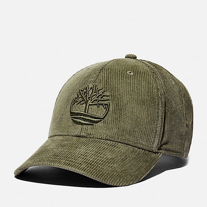 Cotton Corduroy Baseball Cap - 1