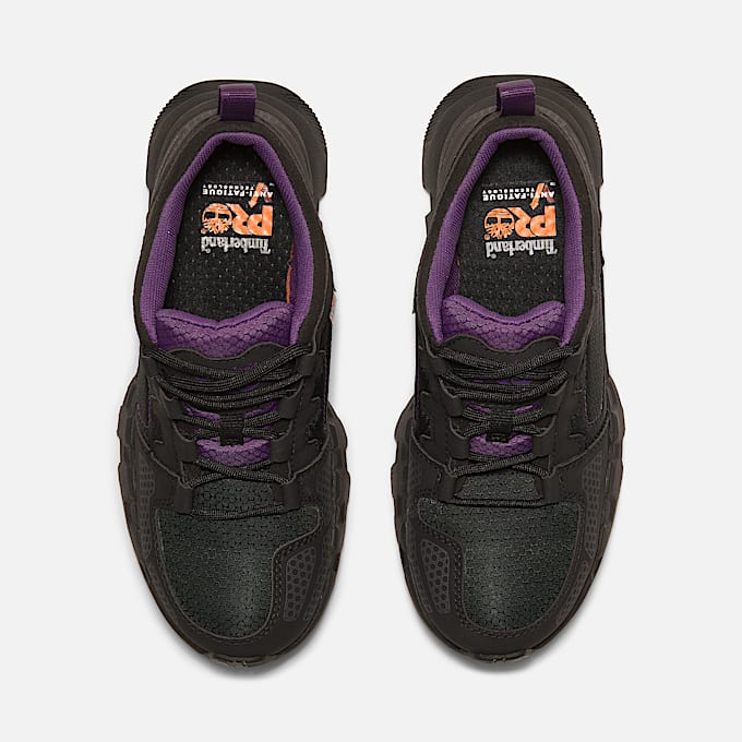 Womens Timberland PRO Powertrain CompToe Work Sneaker TBL BlackPurple ALT2