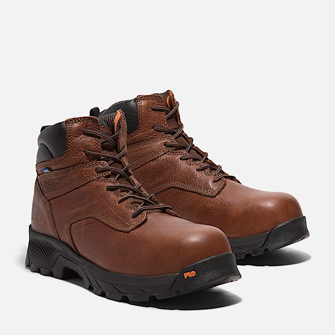 Mens TiTAN EV 6 Composite Toe Work Boot TBL Brown ALT4