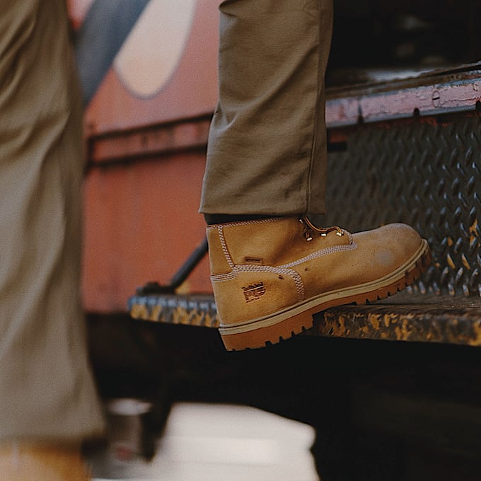 Mens Direct Attach 6 Soft Toe Waterproof Work Boot TBL Wheat ALT2A