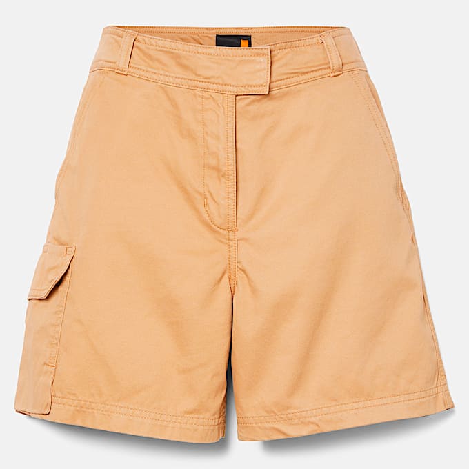 Womens Brookline Utility Cargo Short TBL Light Wheat ALT10