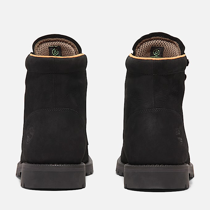 Mens Redwood Falls Waterproof MocToe Boot TBL Black Nubuck ALT5