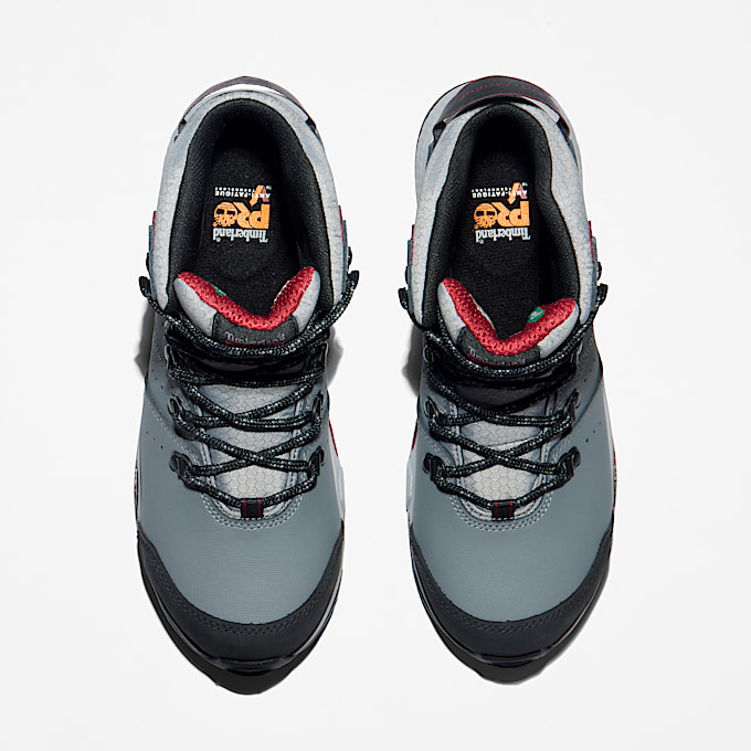 Womens Switchback Composite Toe Waterproof Work Boot TBL GreyPurple ALT2