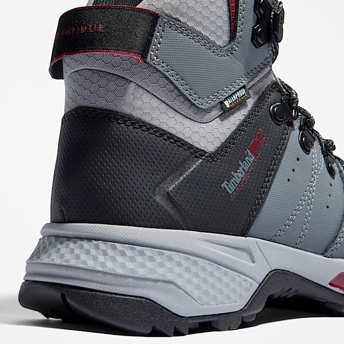 Womens Switchback Composite Toe Waterproof Work Boot TBL GreyPurple ALT8