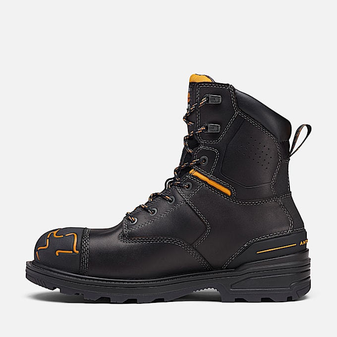 Botte de travail impermable Magnitude 8Inch embout en composite pour hommes TBL Noir ALT6