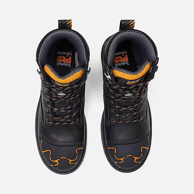 Botte de travail impermable Magnitude 8Inch embout en composite pour hommes TBL Noir ALT2