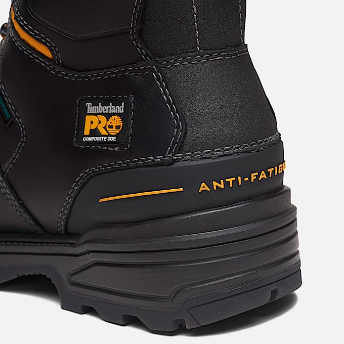 Botte de travail impermable Magnitude 8Inch embout en composite pour hommes TBL Noir ALT7