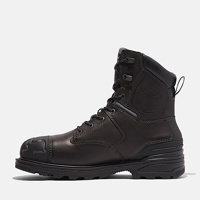 Mens Timberland PRO Magnitude 8 CompToe Work Boot TBL Black ALT6