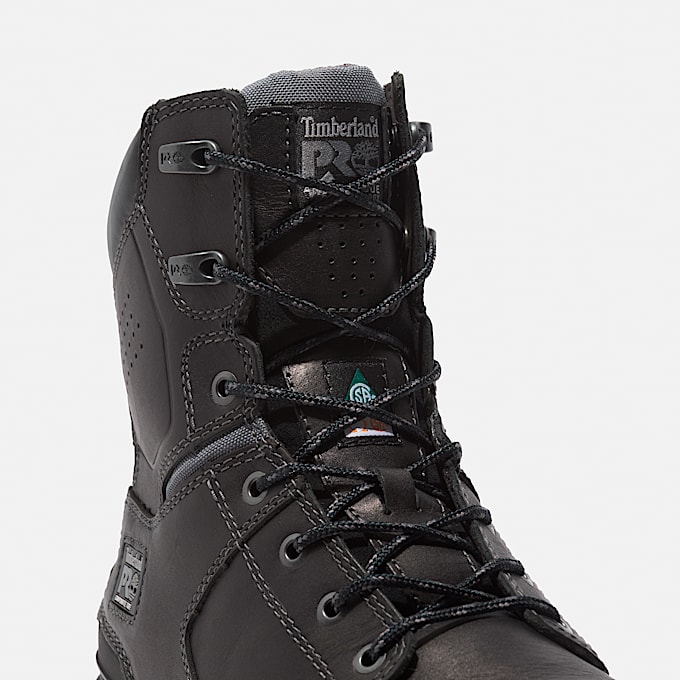 Mens Timberland PRO Magnitude 8 CompToe Work Boot TBL Black ALT7