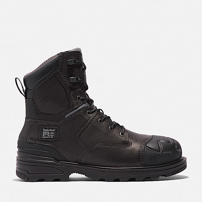 Mens Timberland PRO Magnitude 8 CompToe Work Boot TBL Black HERO