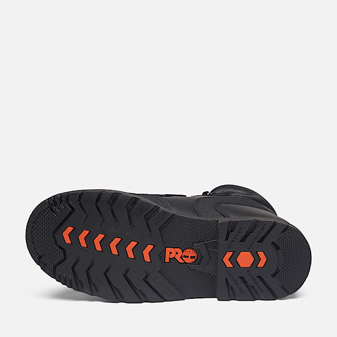 Mens Timberland  PRO 6 Ambridge Composite Toe Work Boot TBL Black Helcor Leather ALT3