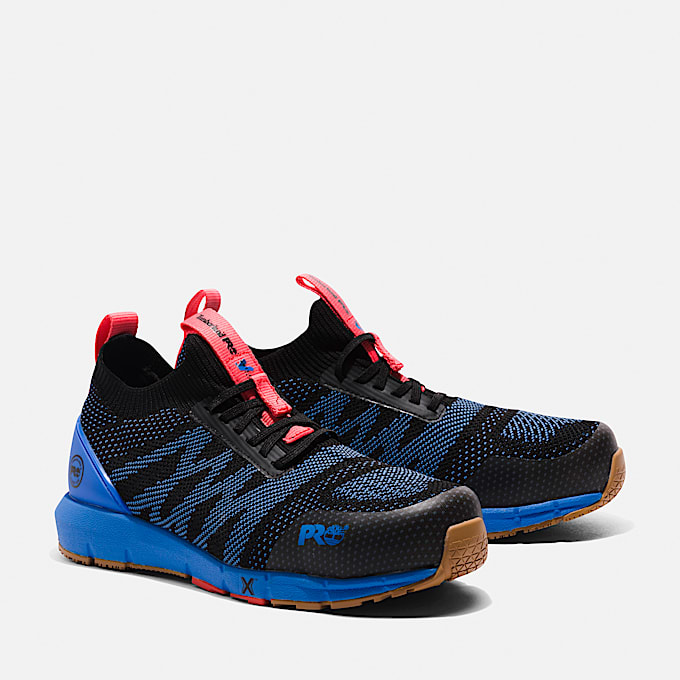 Sneakers de trabajo Radius Composite Toe para mujer TBL NegroMorado ALT4