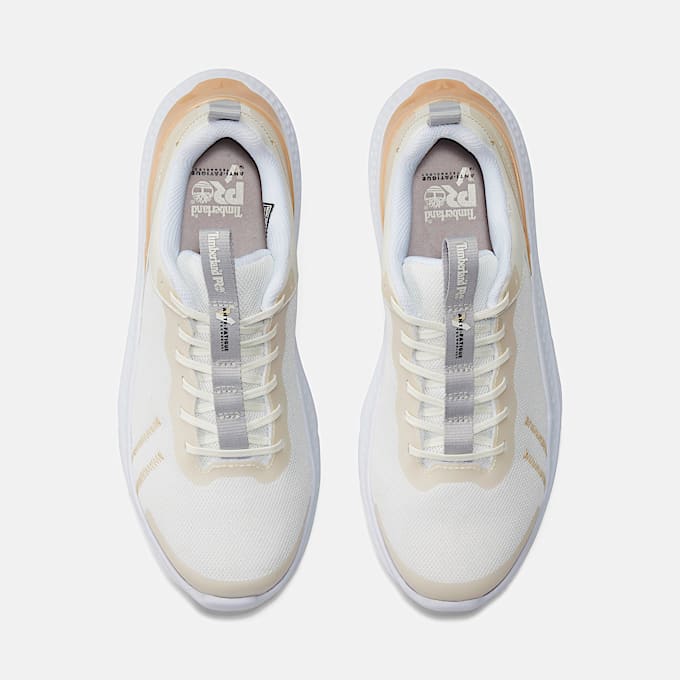 Womens Setra Composite Toe Work Sneaker TBL Tan Champagne ALT2