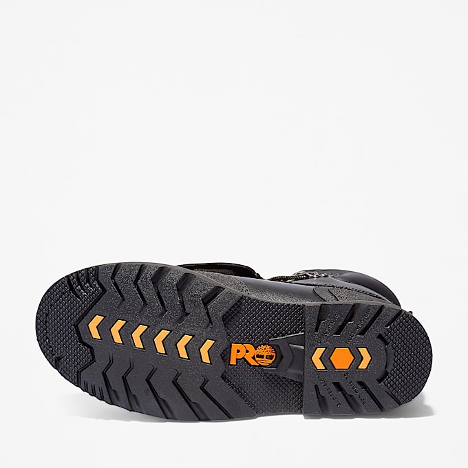 Mens Met Guard Steel Toe Waterproof Work Boot TBL Black ALT3