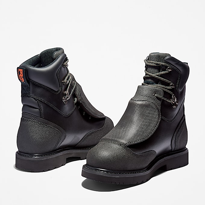 Mens Met Guard Steel Toe Waterproof Work Boot TBL Black ALT5
