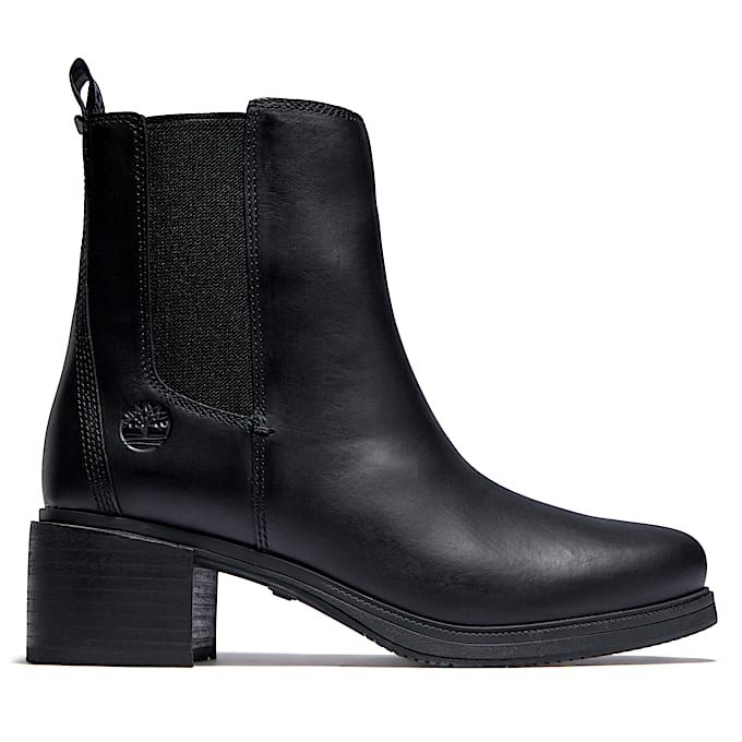 Womens Dalston Vibe Mid Chelsea Boot TBL Jet Black HERO